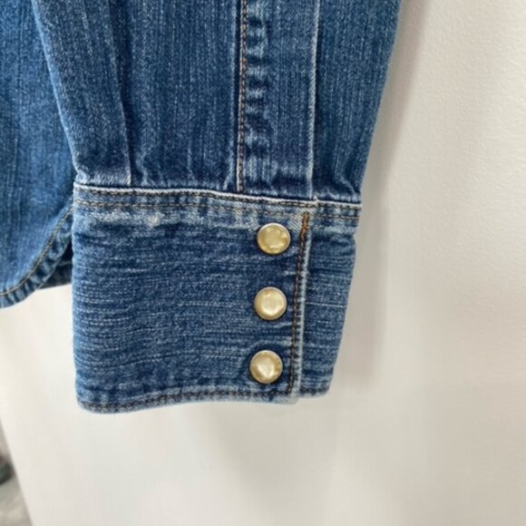 Lucky Brand demin shirt size L - Picture 4 of 4